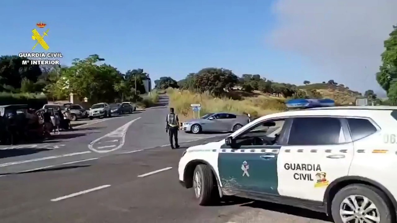 El incendio en Casas de Millán (Cáceres) está "en vías de estabilización"