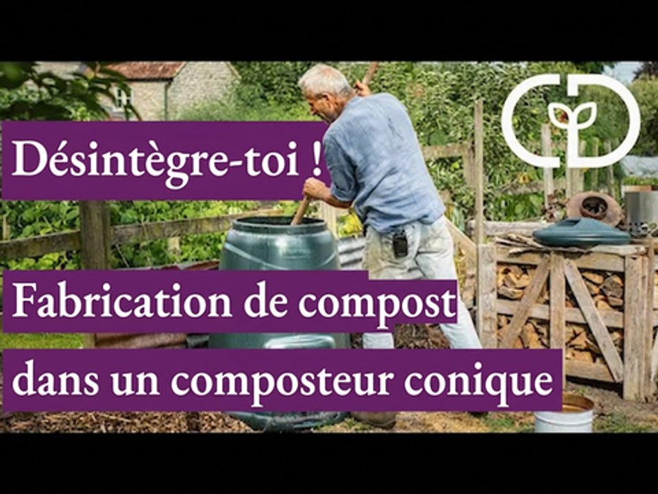 Comment faire du compost dans un composteur « Dalek » et y accéder facilement