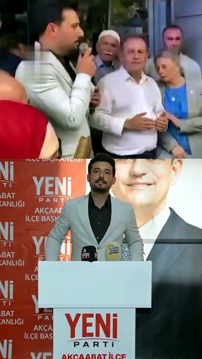 Abdest şovundan sonra şimdi de dua rezaleti: Yeni Parti'li başkan Emre Şahin Köroğlu, Ayetül Kürsi'yi bile okuyamadı