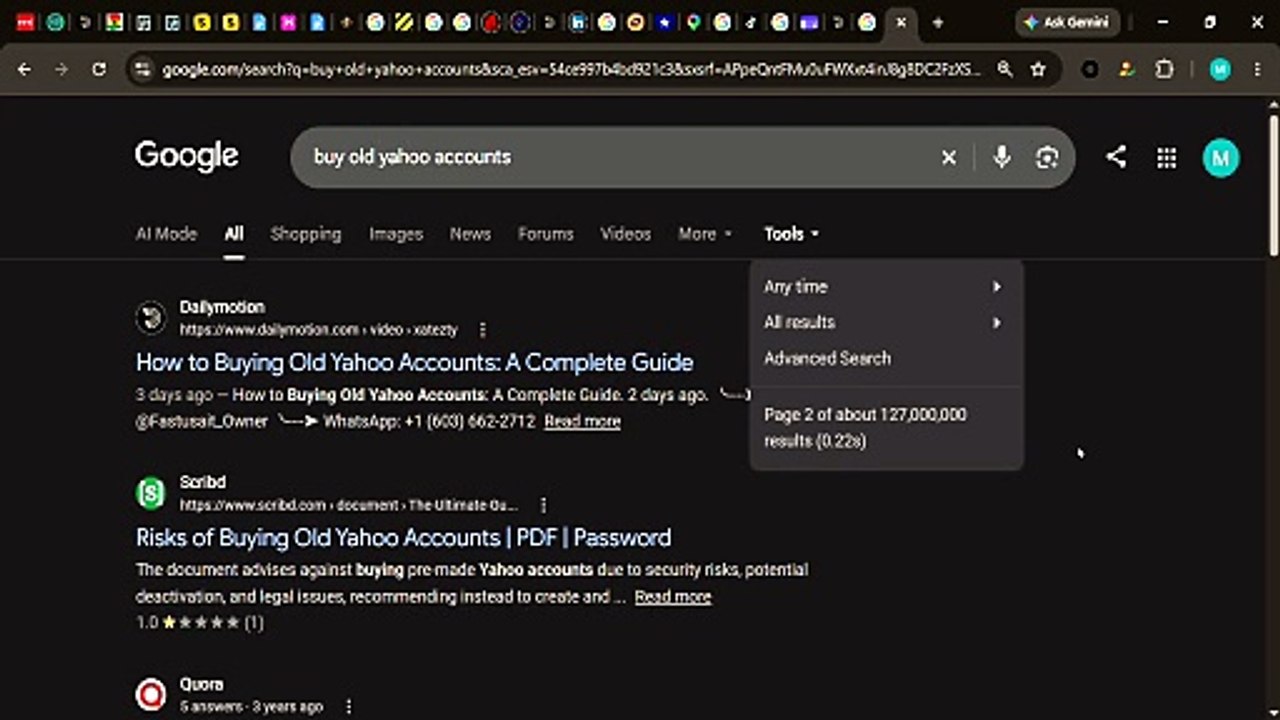 Top 5,55 Sites to Buy Old Gmail Accounts in the USA for