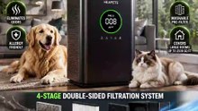 HEAPETS P358 Pet Air Purifier Review | Best Air Purifier for Pet Hair