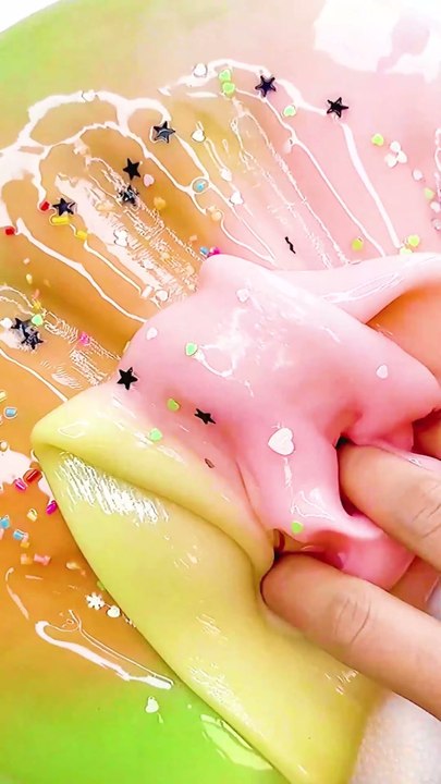 Smooth Slime Mixing for ASMR Relaxation