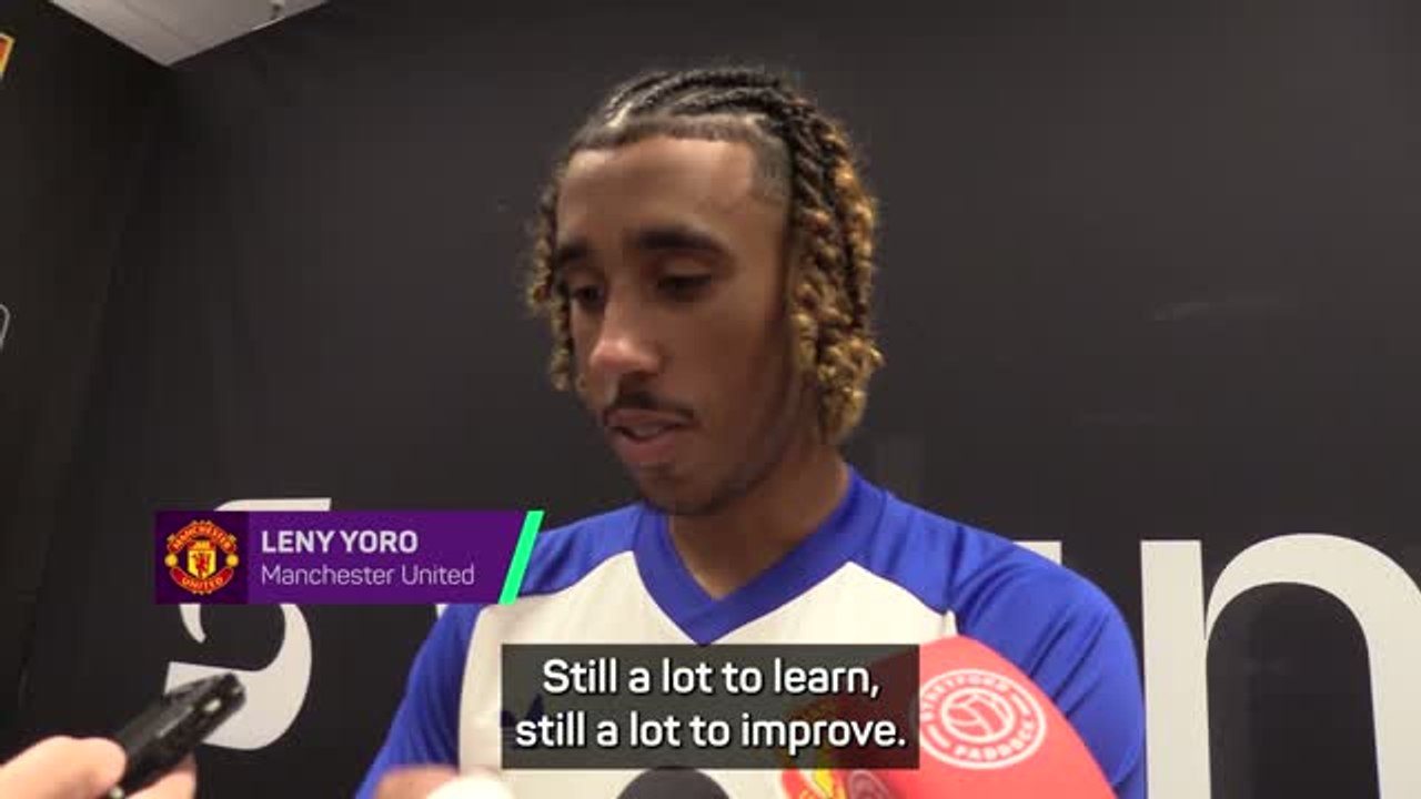 Yoro ready to show his potential for Manchester United