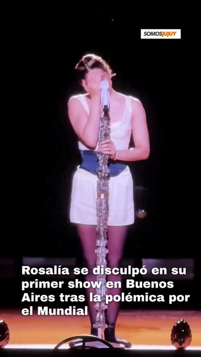El pedido de disculpas de Rosalía