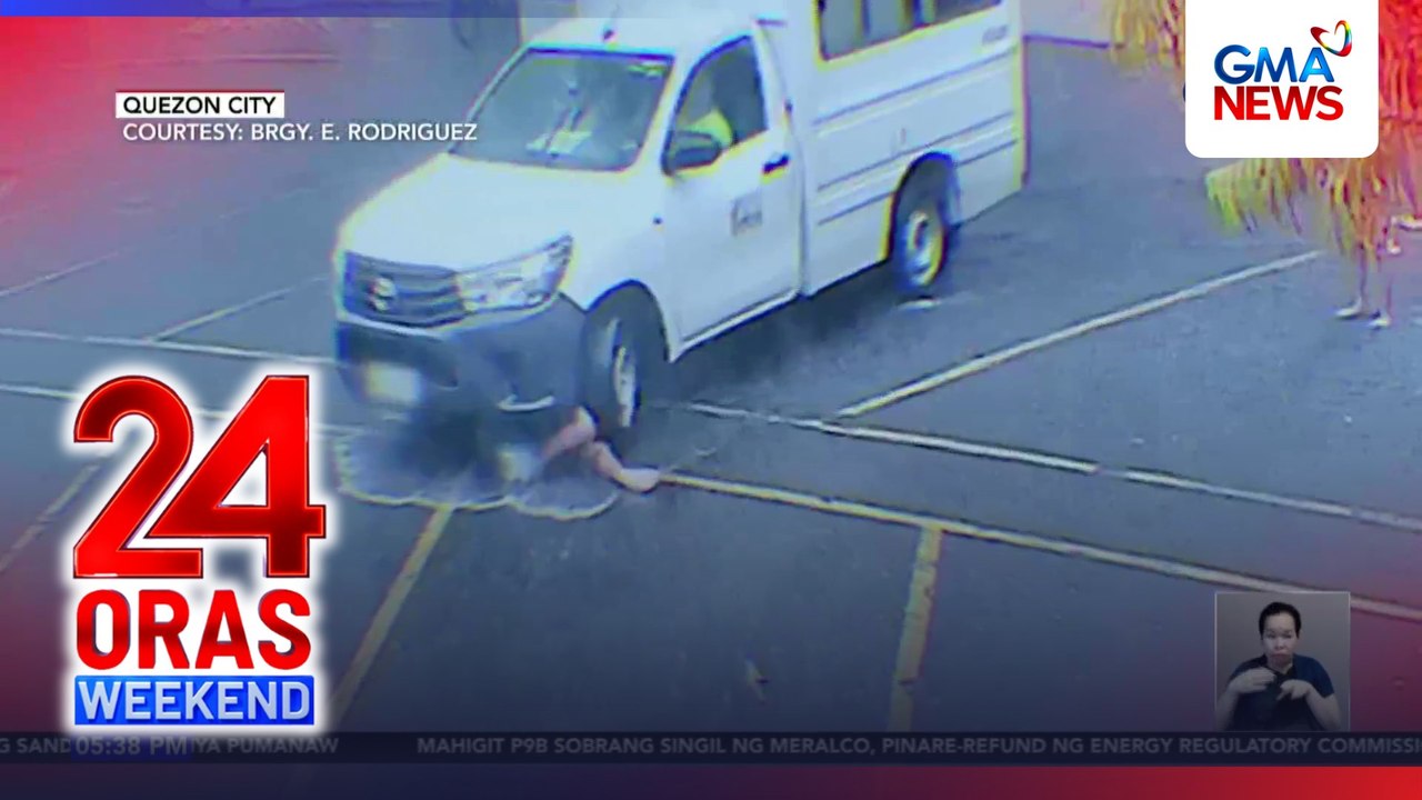 12-anyos na lalaking naglalaro sa ulan, nakaladkad ng pickup truck | 24 Oras Weekend