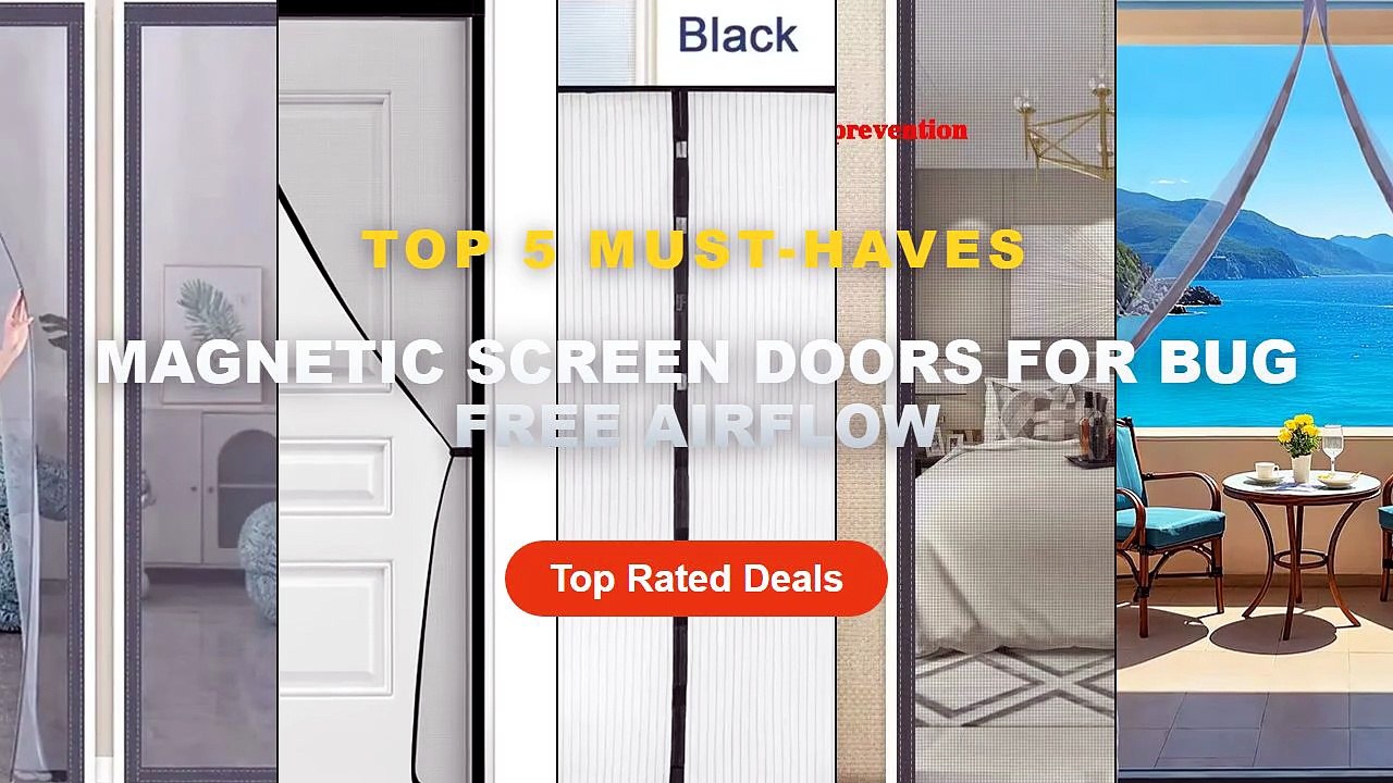 Ultimate Guide to the Best Magnetic Screen Doors For Bug Free Airflow