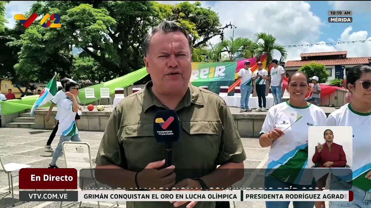 Más de 400 recreadores del Plan Vacacional Comunitario Reír se desplegaron a través de 86 parroquias de Mérida