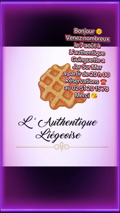 Salsa Reggaeton et Fete a L' authentique liégeoise. A jar le 7 août
