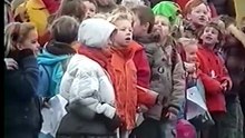 Sinteklaas op besite C.B.S. Mooitaki