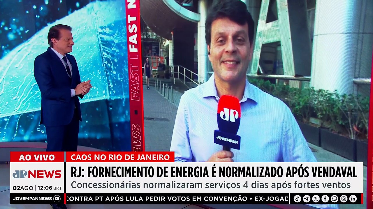 Rio de Janeiro recupera energia quatro dias apó...