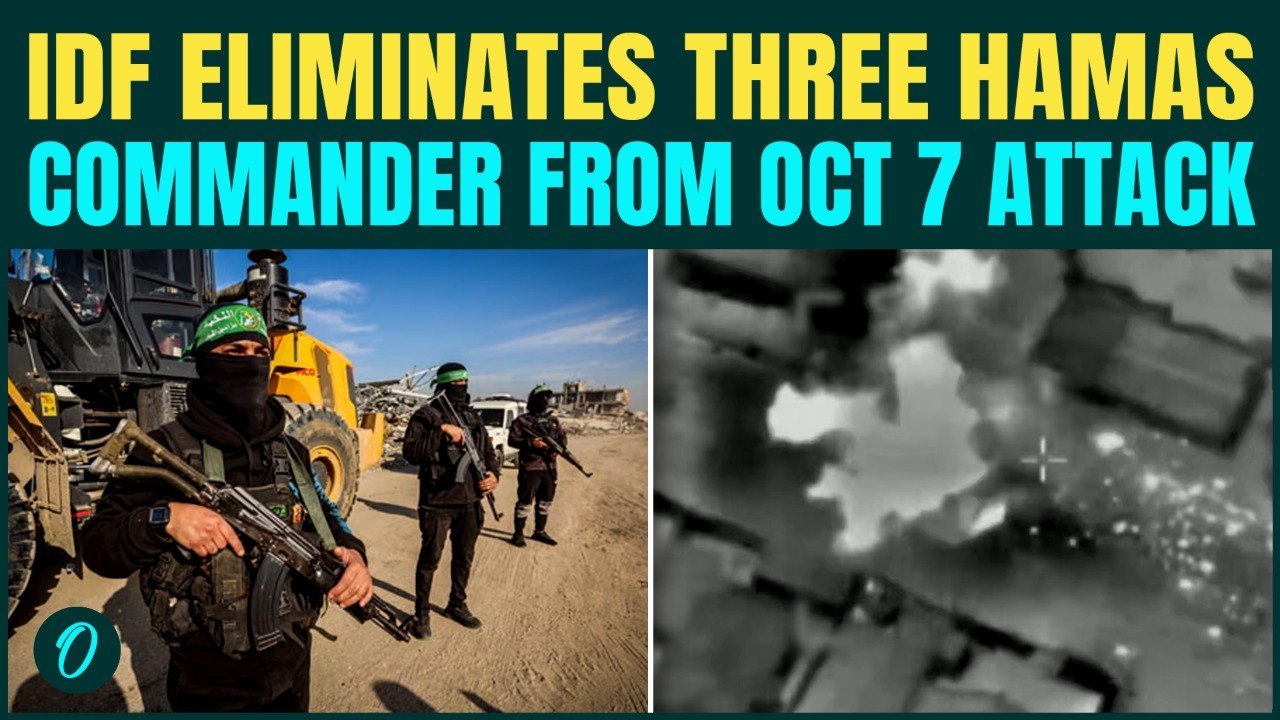 IDF Kills Top Hamas Commanders of October 7 Attack in Gaza Strip; BIBI Vows To Uproot Iran Proxy