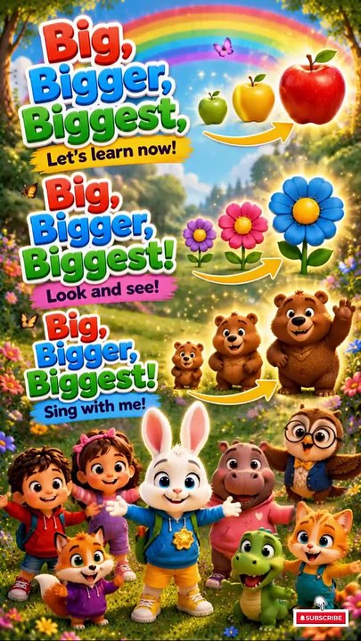 📏 Big, Bigger, Biggest! | Learn Sizes for Kids with Hopper 🐰 | Tiny Treasures Adventures Series 4 Ep. 5