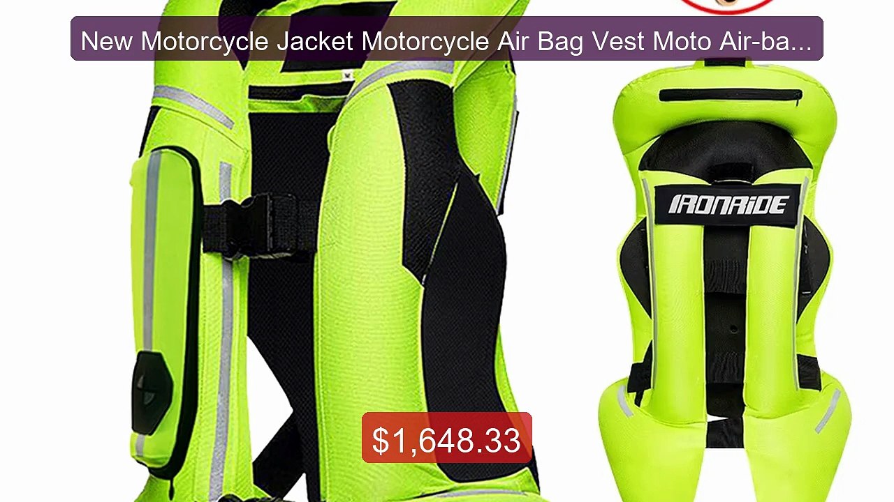 New Motorcycle Jacket Motorcycle Air Bag Vest Moto Air-bag Ves... -- Best Buy 2026 | Great Quality!