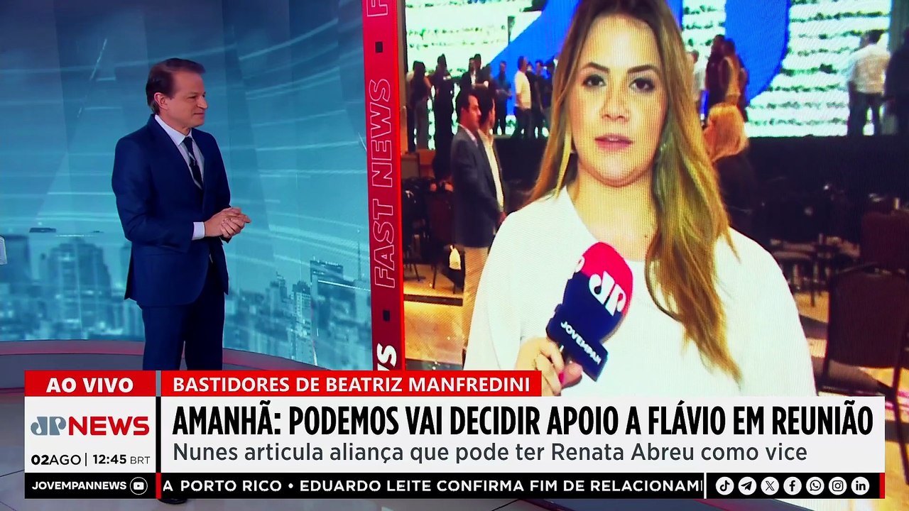 Podemos reúne bancadas para decidir apoio a Flávio Bolsonaro