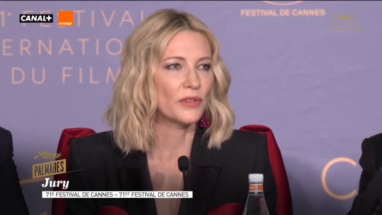 Cate Blanchett jurado en el Festival de Cannes 2018