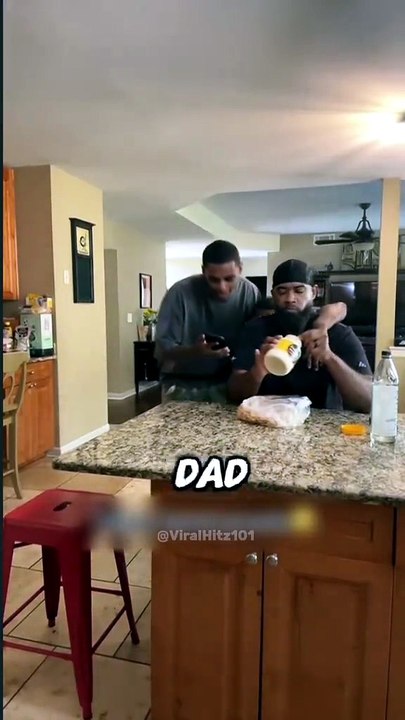 Twins Decide to Prank Their Dad