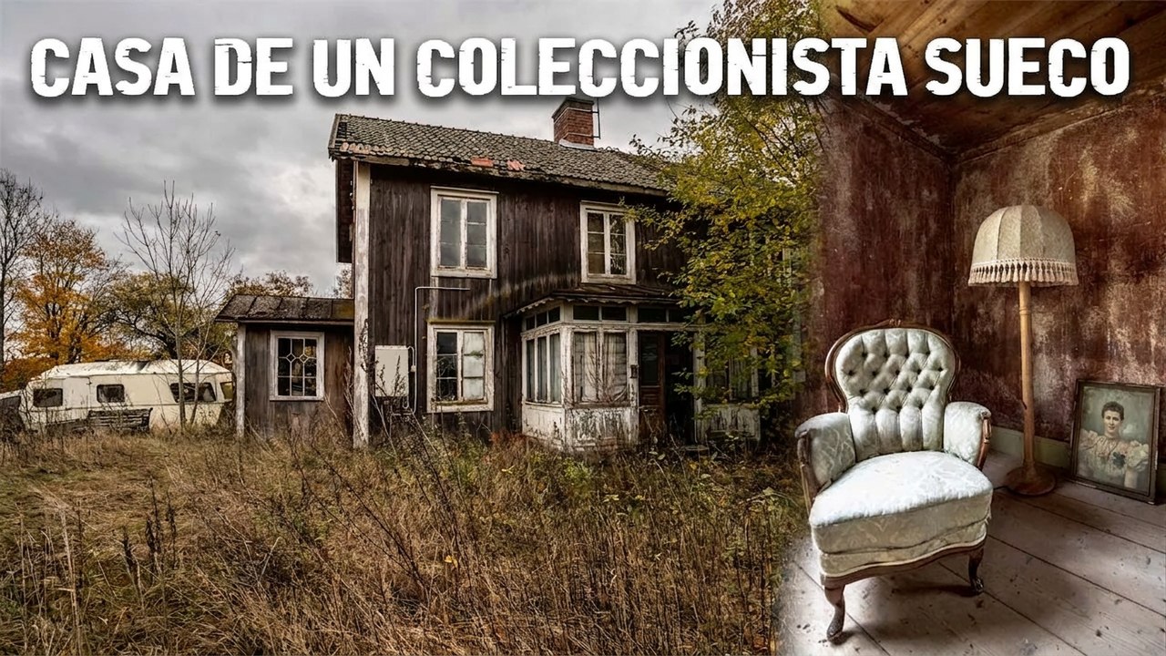 Explorando la casa abandonada de un coleccionista sueco