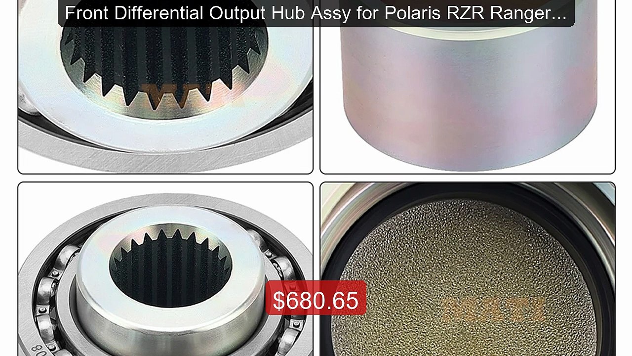 Front Differential Output Hub Assy for Polaris RZR Ranger Gene... -- Hot Deal 2026 | Limited Offer!