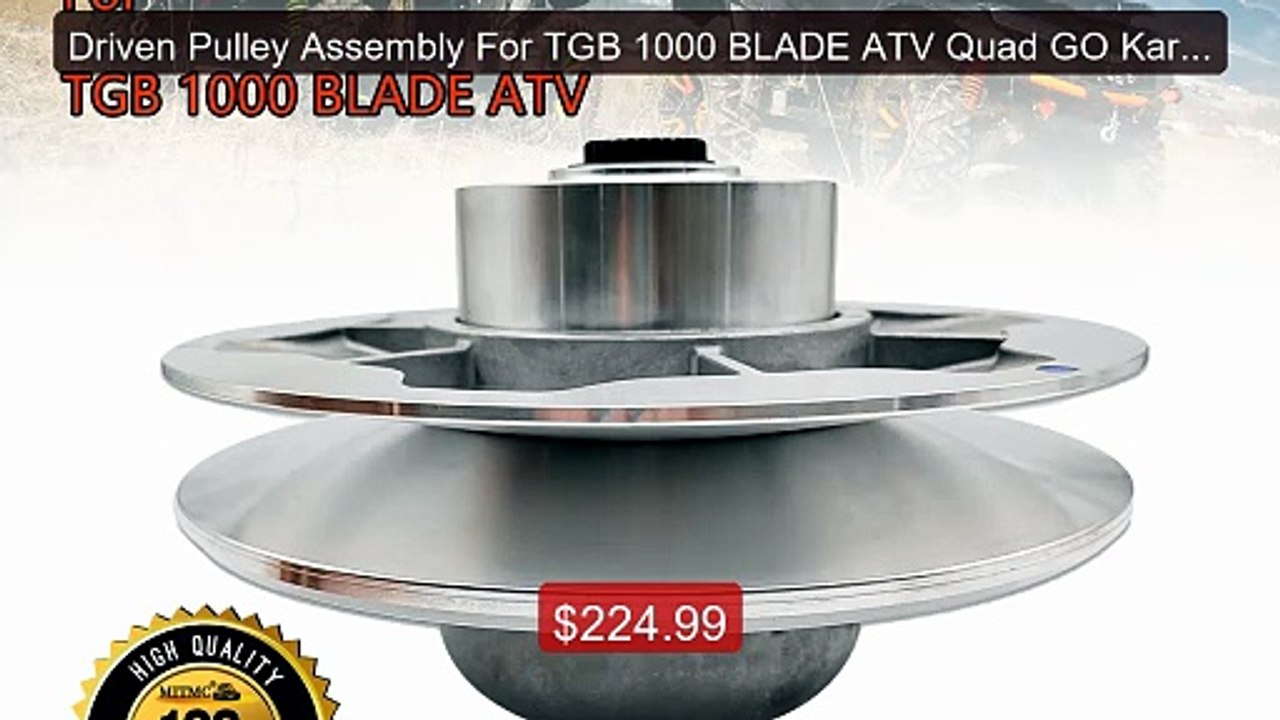 Driven Pulley Assembly For TGB 1000 BLADE ATV Quad GO Kart Acc... -- Hot Deal 2026 | Limited Offer!