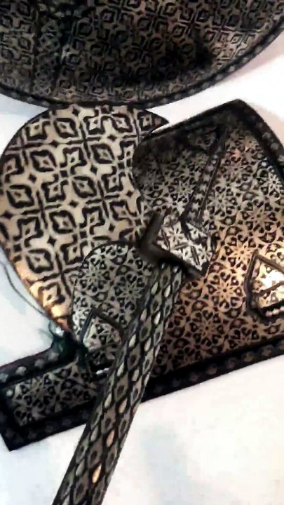 Damascene Jewish Armor Shield Set – Handmade Silver Damascene Warrior Shields & Axe – Medieval Wall Decor – Collector's Display1