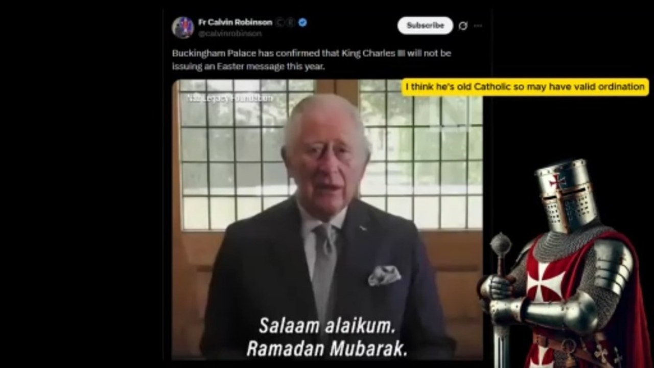 King Charles betrays Christian heritage