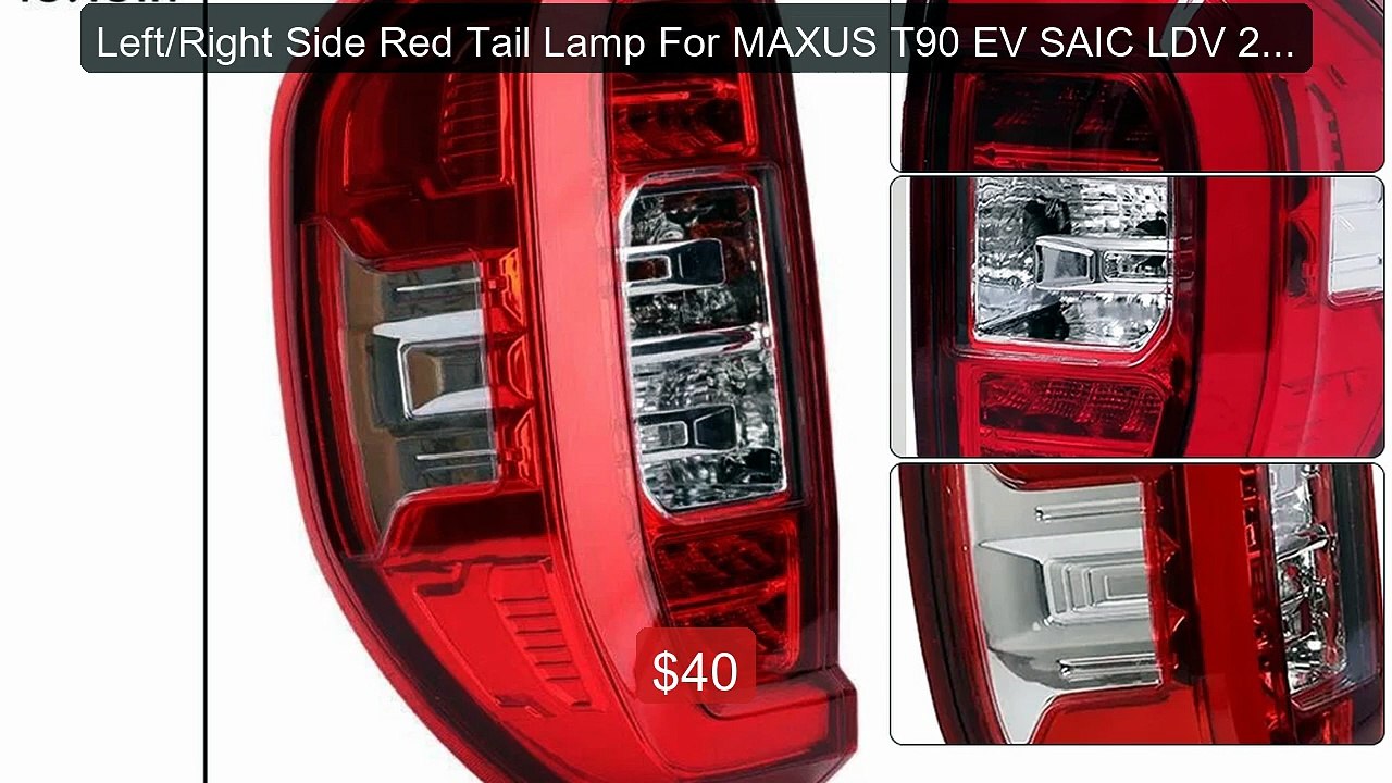 Left/Right Side Red Tail Lamp For MAXUS T90 EV SAIC LDV 2021 2... -- Best Buy 2026 | Great Quality!