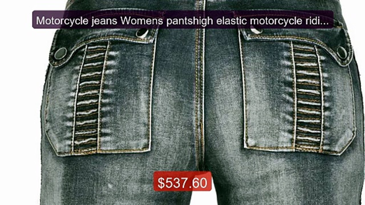 Motorcycle jeans Womens pantshigh elastic motorcycle riding ri... -- Best Buy 2026 | Great Quality!