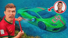 ¡Encontré el Lamborghini chocado de Ronaldo mientras hacía pesca magnética!