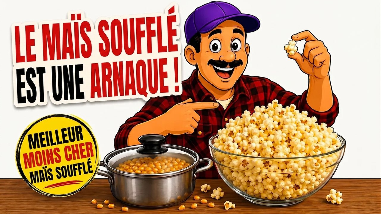 Le pop-corn au micro-ondes, c’est de l’arnaque...