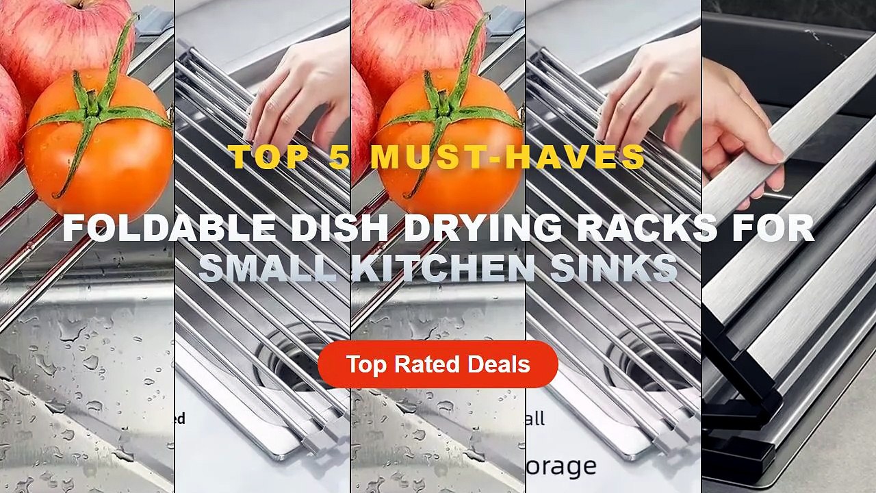 Best Foldable Dish Drying Racks For Small Kitchen Sinks on AliExpress | Review