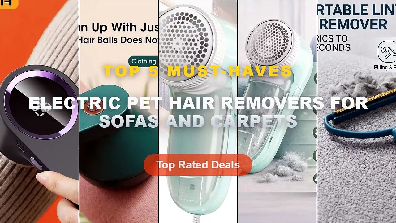 Best Electric Pet Hair Removers For Sofas And Carpets on AliExpress | Review