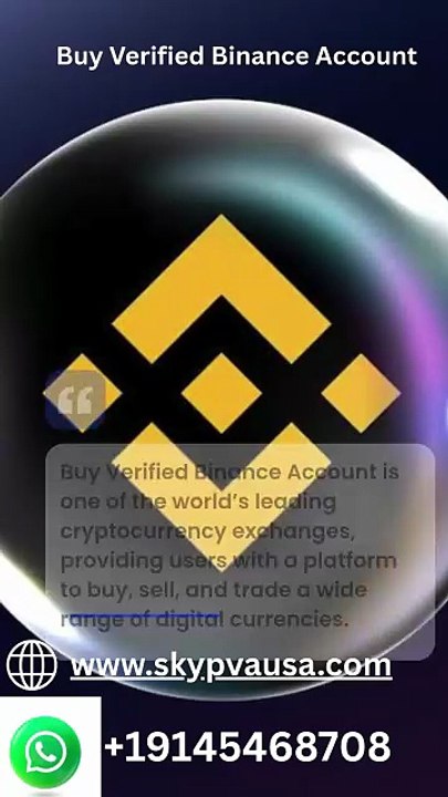 Buy Verified Binance Account