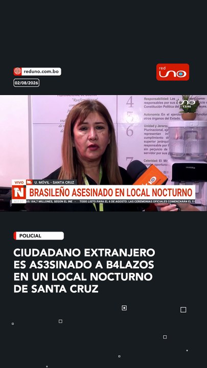 Ciudadano extranjero es as3sinado a b4lazos en un local nocturno de Santa Cruz