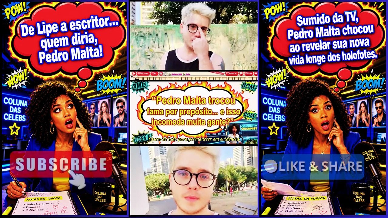 😲 #PedroMalta Sumiu da TV... Mas Será Que Foi Ele Quem Perdeu a Fama ou a Fama Que Perdeu um Talento