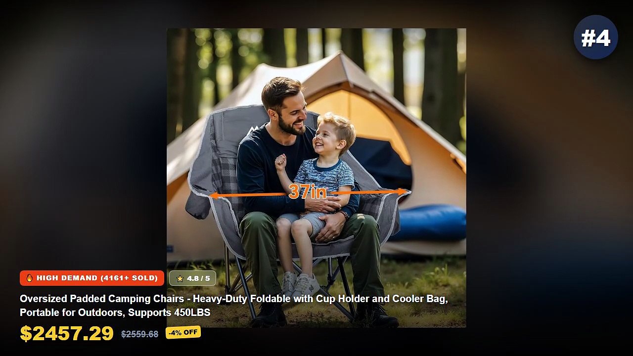 Ultimate Guide to the Best Foldable Camping Cha...