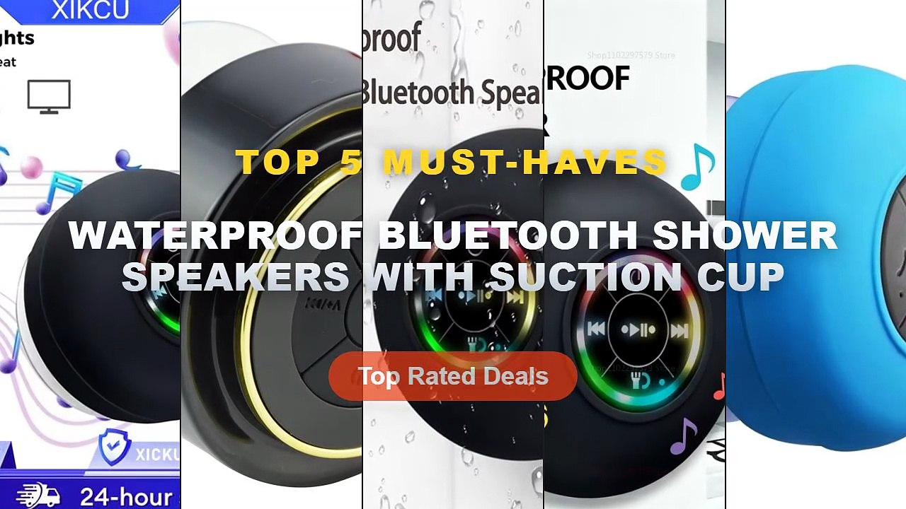 Cheap & Best Waterproof Bluetooth Shower Speake...