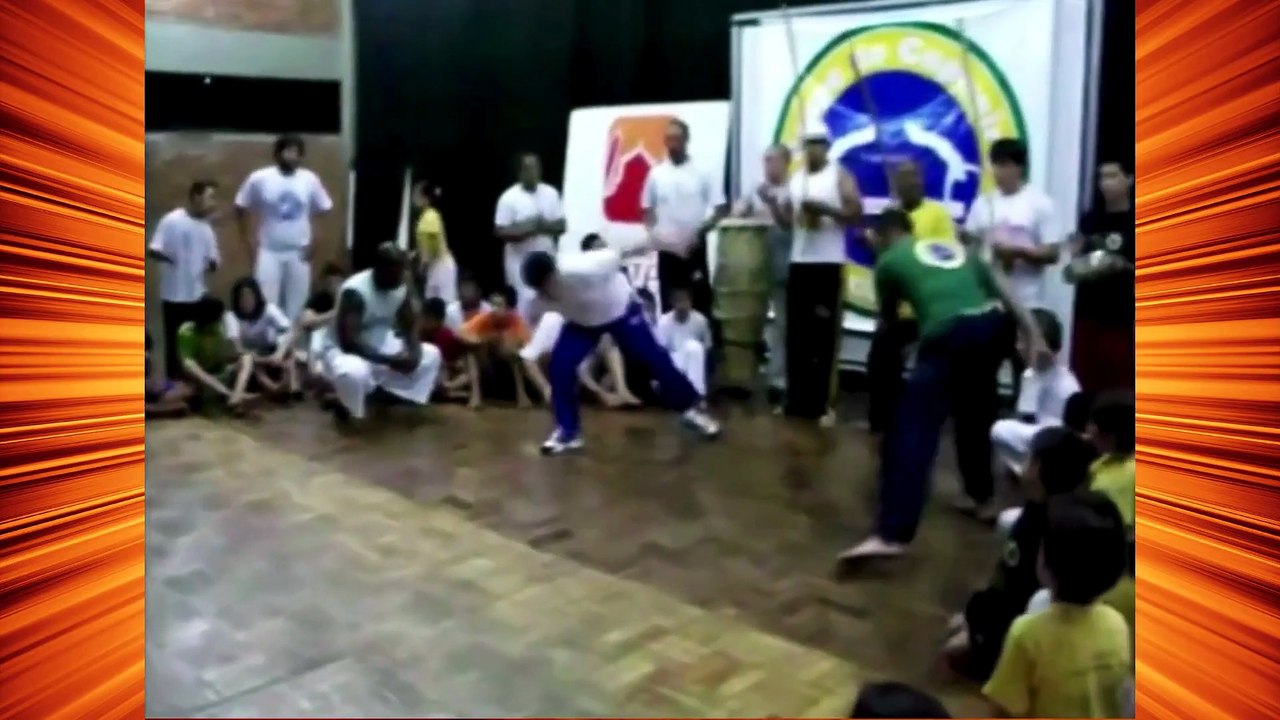 Mestre Van Damme e Mestre Paulinho Grupo Oxóssi em Santo Ângelo/RS! #capoeira