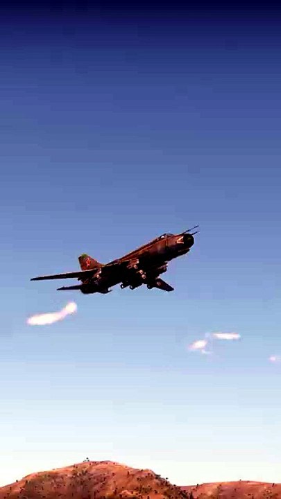 Perfect Su-7 Carpet Bombing Precision!