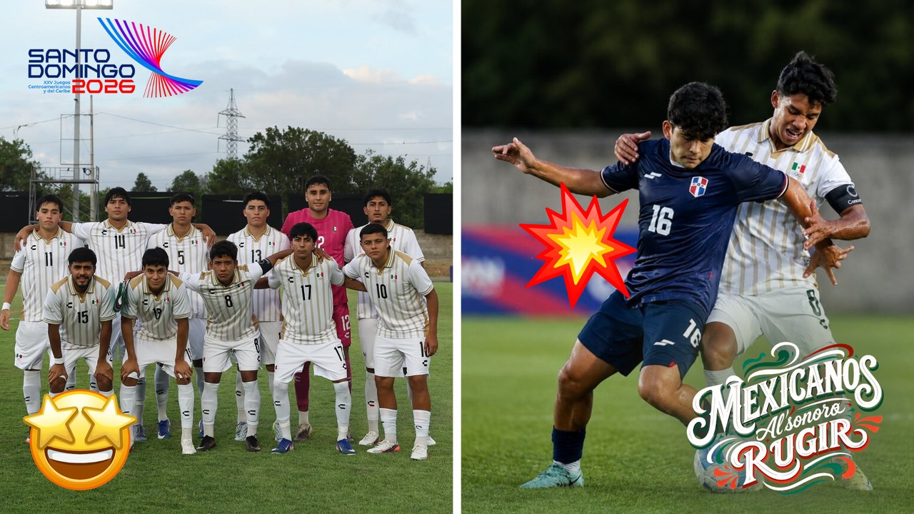 Selección Mexicana Sub-23 continúa en la contienda por la medalla de oro en los Juegos Centroamericanos y del Caribe