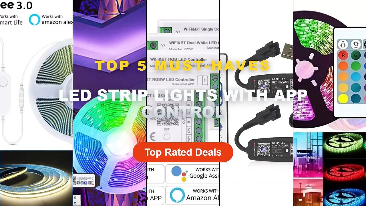 LED Strip Lights With App Control: Top 5 Best S...