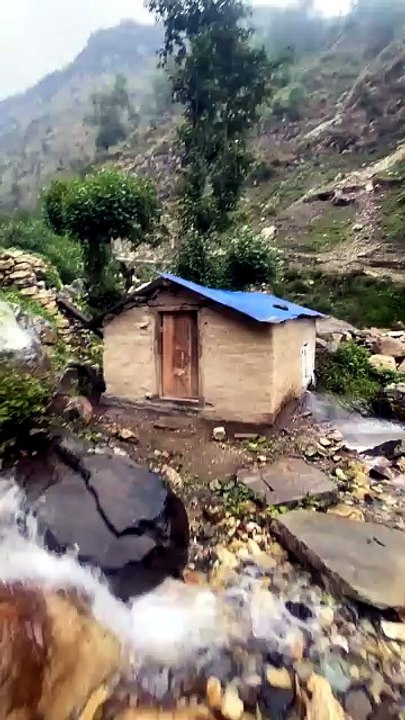 Traditional Water Mill (Pani Ghatta) in Rural Nepal 🇳🇵
