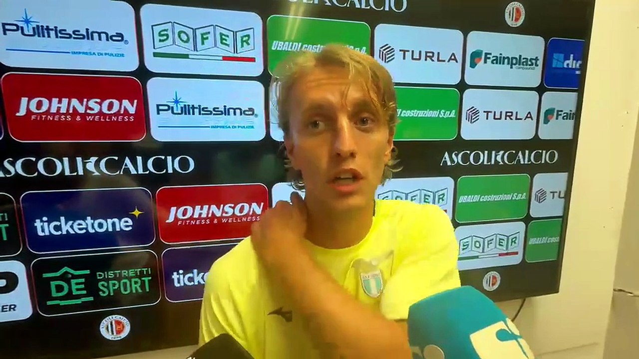 Ascoli-Lazio, Rovella : "Tifosi troppo importanti, spero in un passo del club" - VIDEO