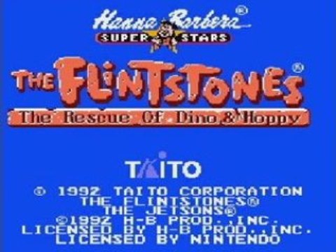The Flintstones - The Rescue of Dino and Hoppy (NES)