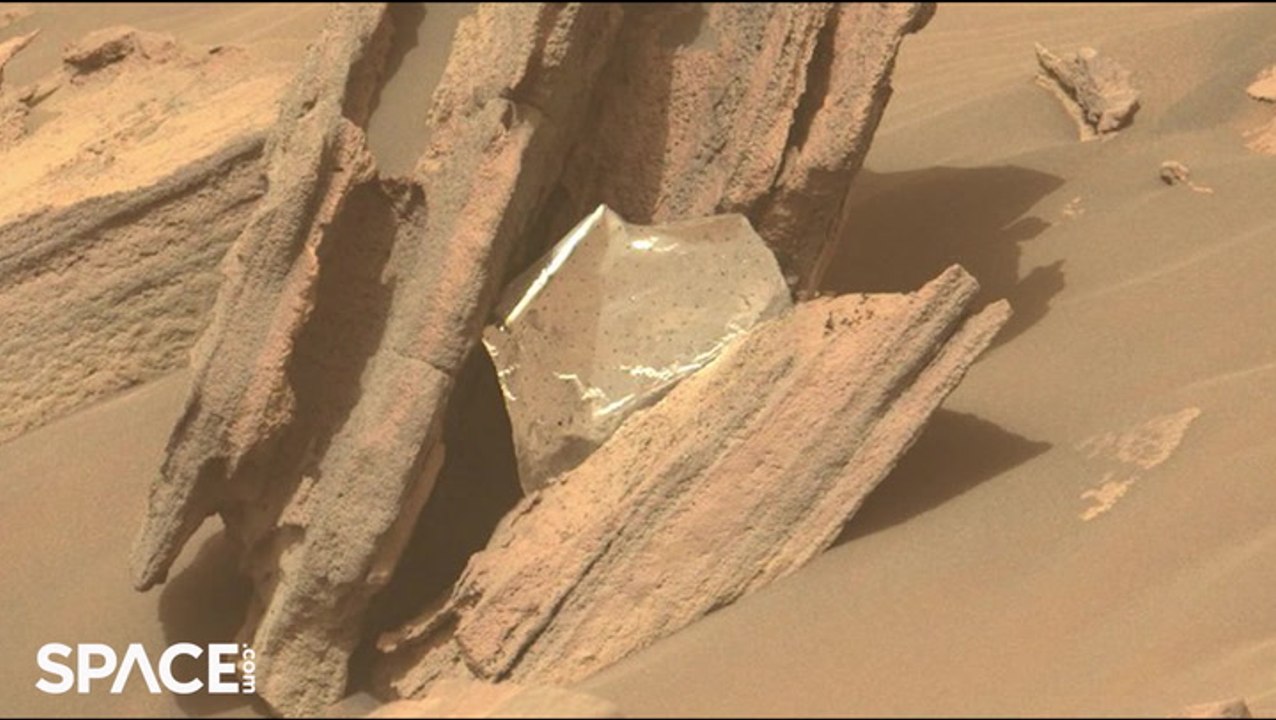Perseverance Notices Debris From Jet Pack Crash Location On Mars