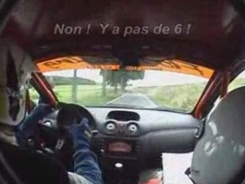 Rallye Sprint Achêne 2008 : Onboard Mathieu Boldo