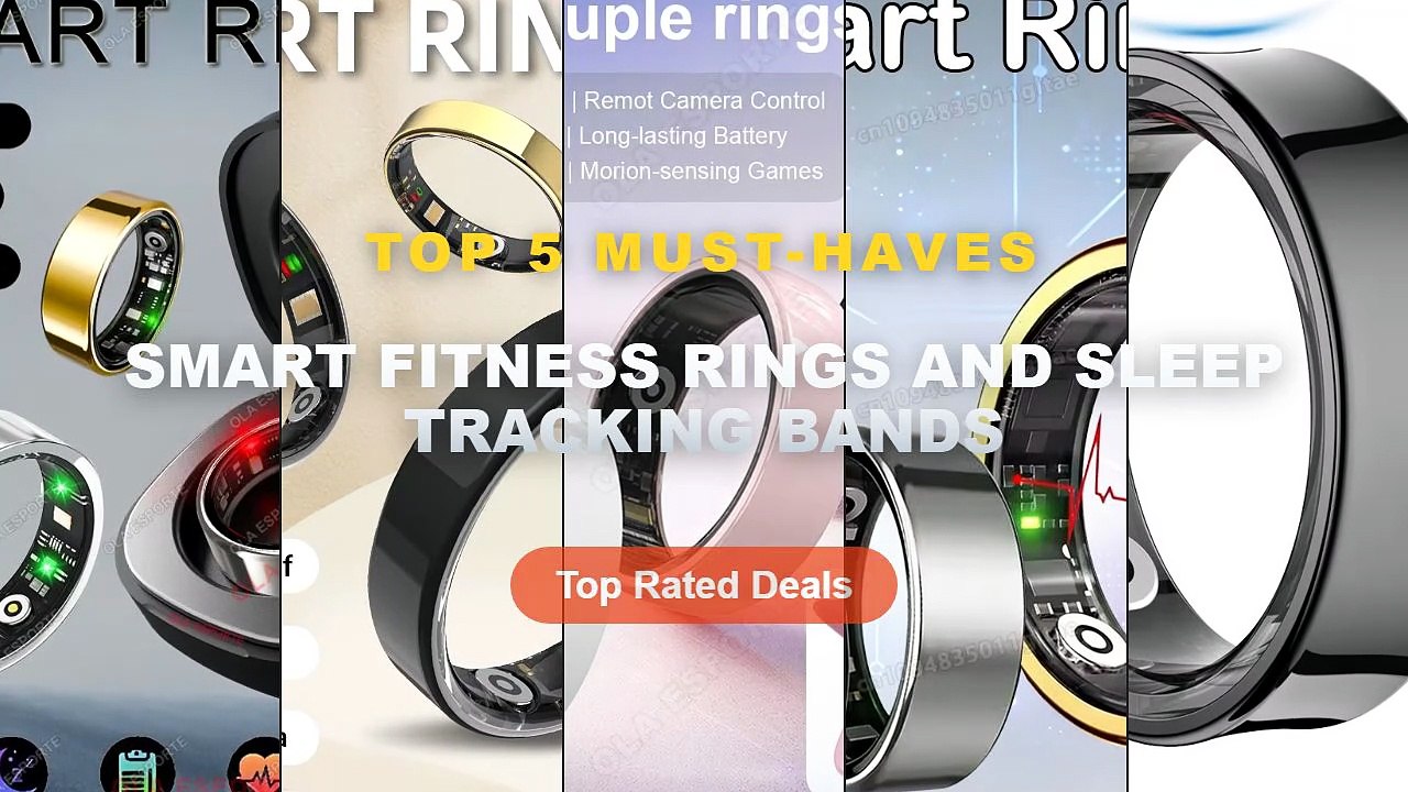 Smart Fitness Rings And Sleep Tracking Bands: Top 5 Best Sellers