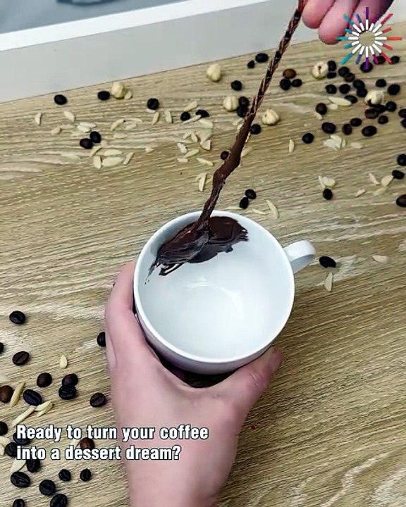 Turn your coffee into a dessert dream ☕🍫🍨