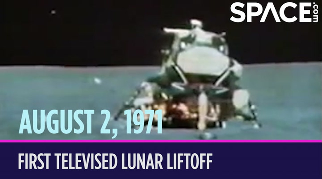 OTD in Space – August 2: Apollo 15 Makes 1st Televised Lunar Liftoff