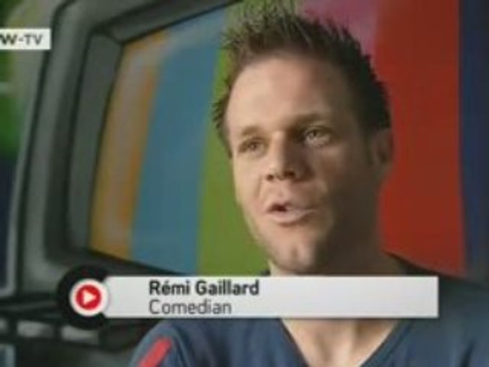 REMI GAILLARD (DW TV - ENGLAND) - 12/07/2008