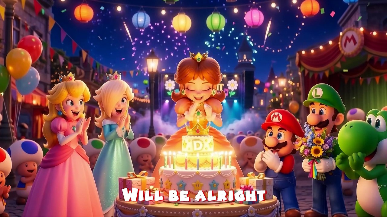 The Best Birthday for Daisy - Animated Music Video Croco beat
